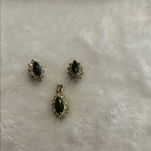 Elegant Pendant and earrings Jewelry Set
